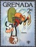 Grenada 1979 Walt Disney 2 ¢ Multicolor Scott 951